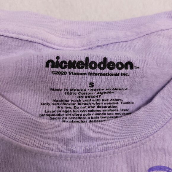 Rugrats Casual Crew Neck Short Sleeve Graphic T Shirt Adult Womens Size S Pink - Picture 3 of 10